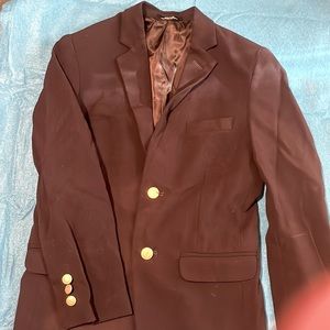 Black blazer coat boys size 8/10